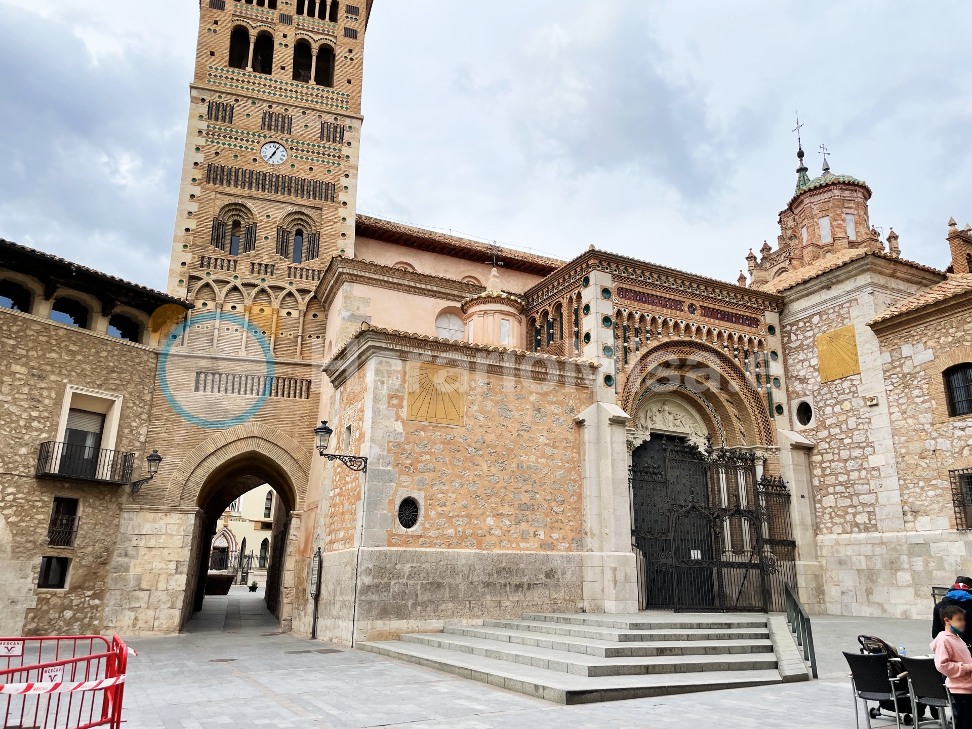 Entrada de la Catedral de Teruel Santa Maria de Mediavilla